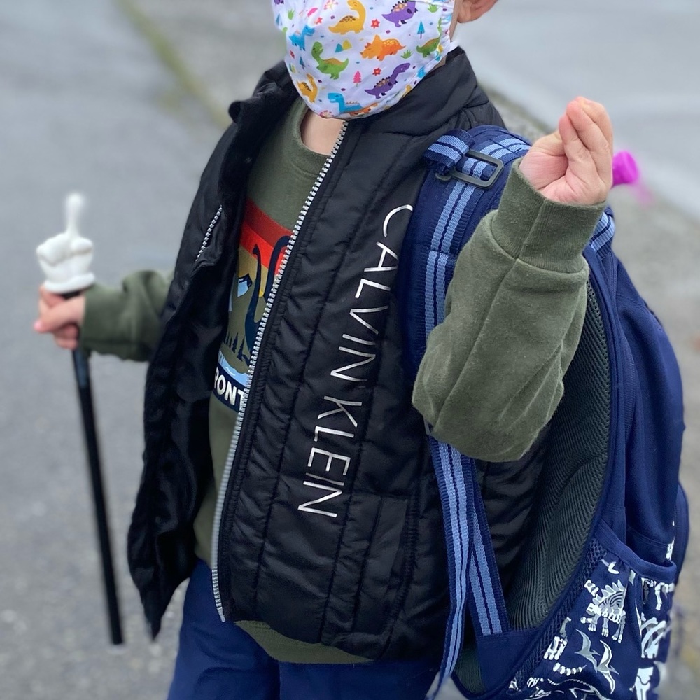 Boys Puffer Vest Calvin Klein